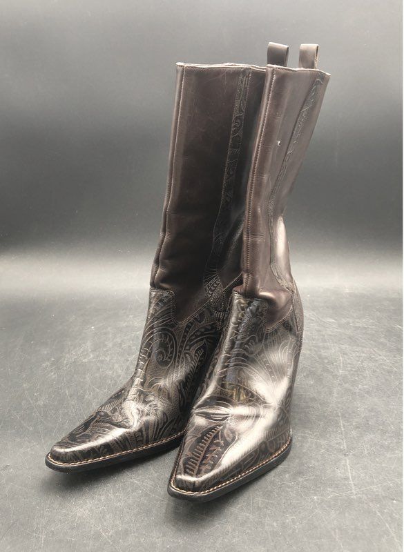 Antonio Melani Women's Brown Western Boot - Size 8.5M