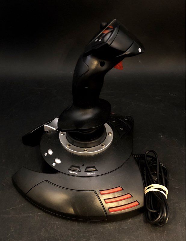 Thrustmaster T.Flight Stick X Joystick Rudder Pedals PC PS3 Flight Sim Lot