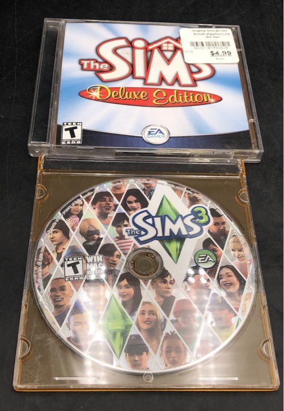 The Sims Deluxe Edition Superstar Vacation 6 PC CD-ROM Game Lot