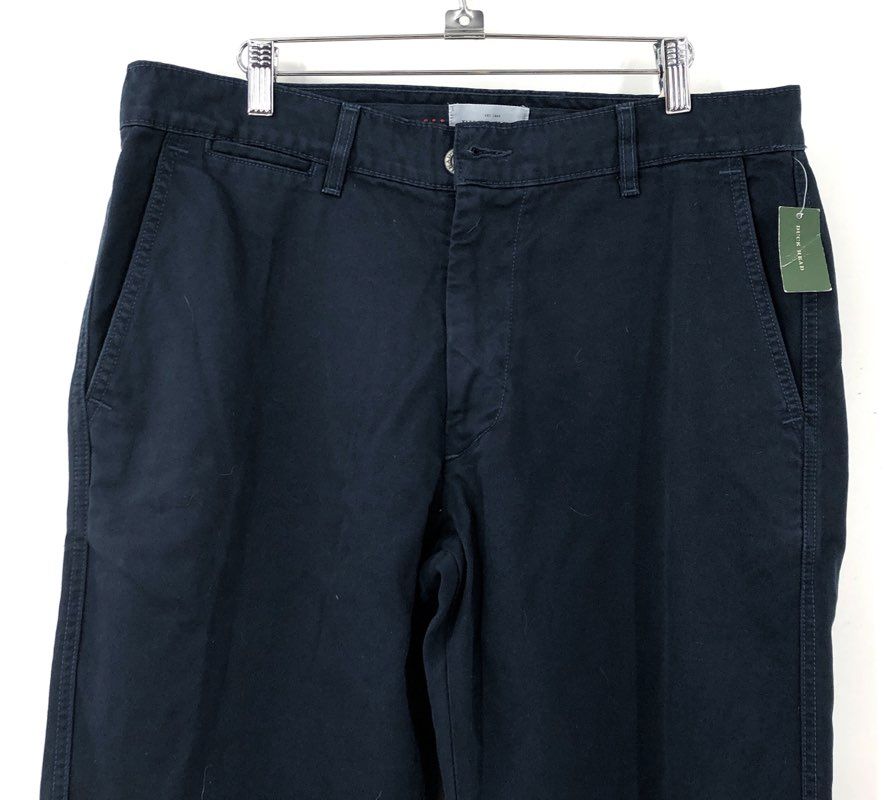 NWT Duck Head Men's Blue The O'Bryan Chino Pants - Size 36/32