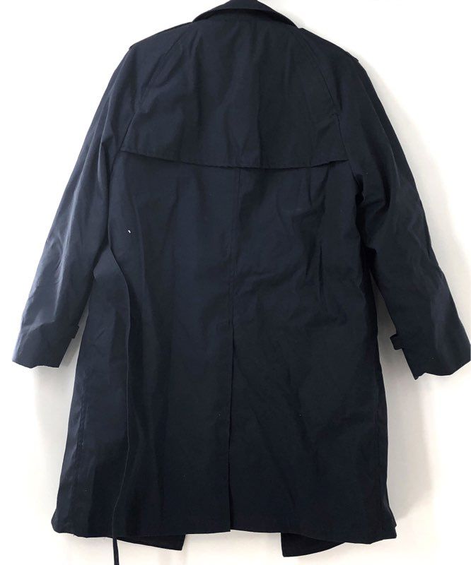 American Apparel Men's US Air Force All-Weather Trench Coat Navy Blue NWT 40S