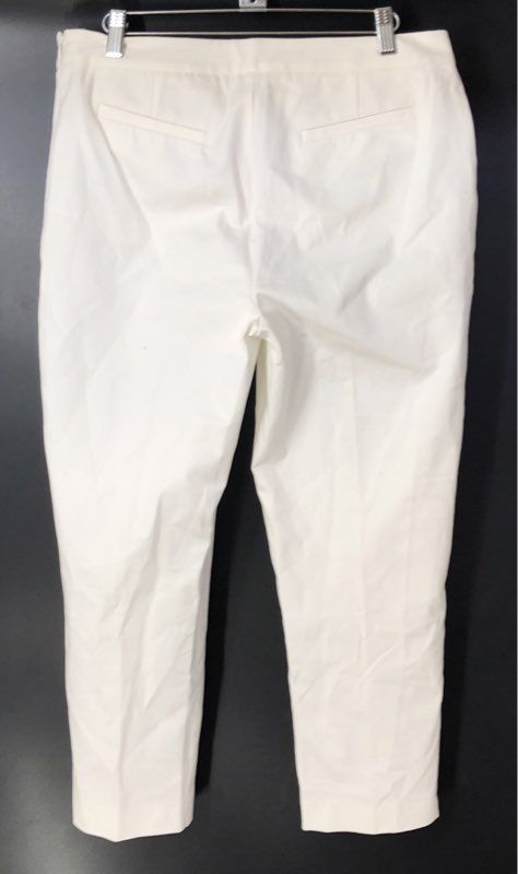 NWT Pure Collection Women's White Stretch Trouser Pants - Size 8/10