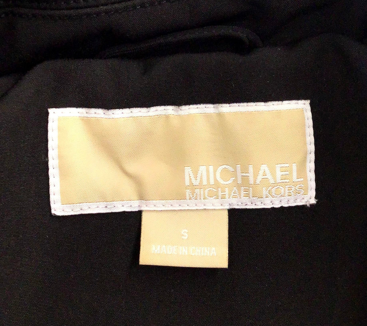 Michael Kors Women's Black Jacket - Size S