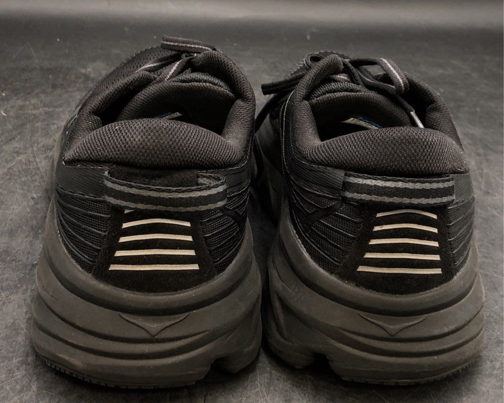 Hoka One One Bondi 7 Women's Black Running Shoes Sneakers 1110519 Size 8.5