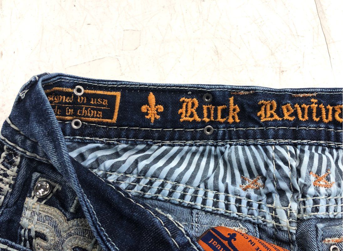 Rock Revival Women's Blue Lily Bootcut Jeans - Size 25