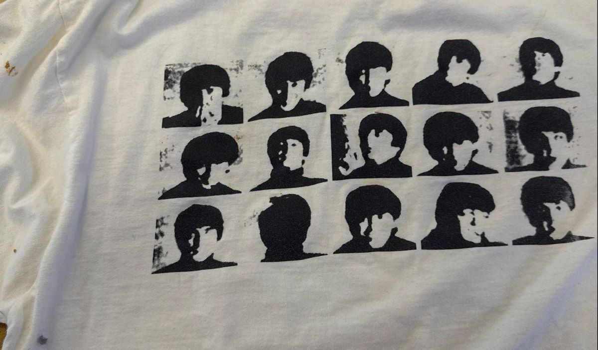 Vintage The Beatles A Hard Day's Night T-Shirt