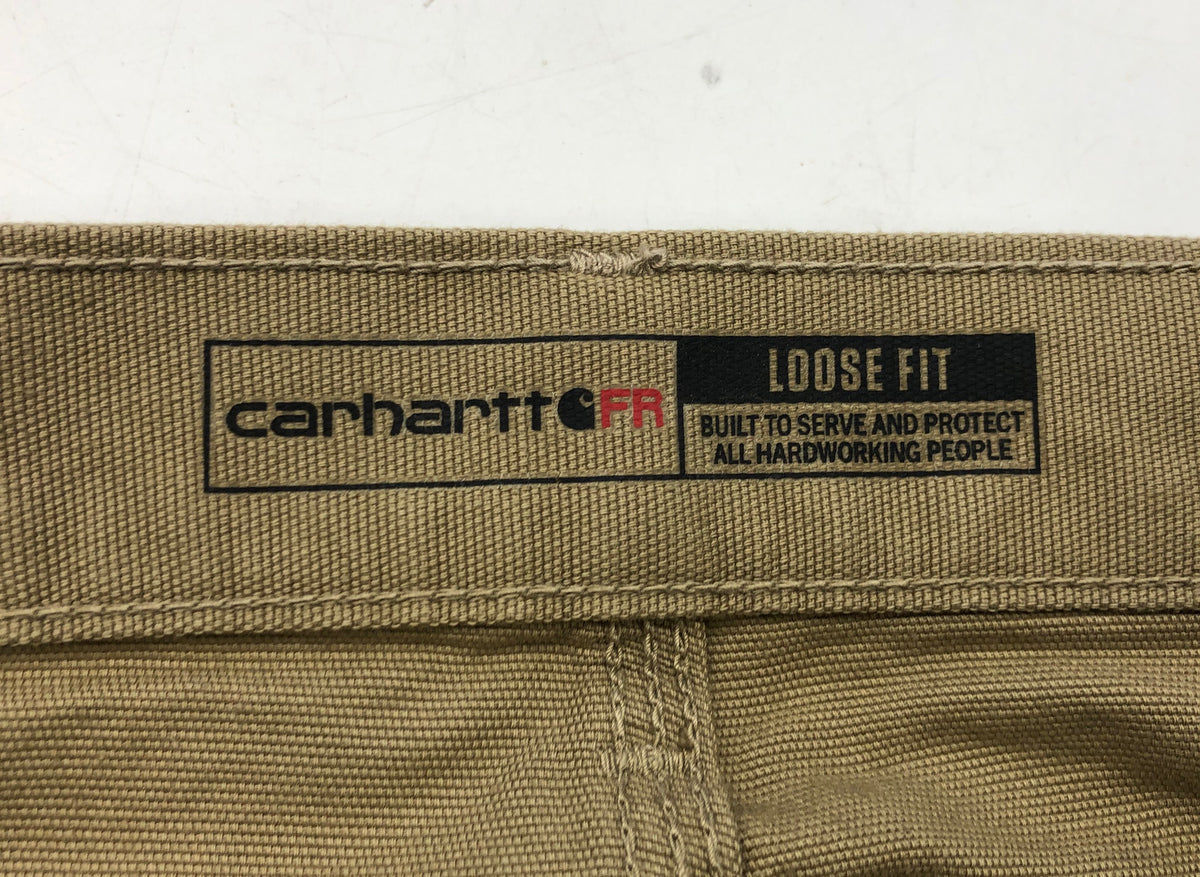 Carhartt FR Men's Flame Resistant Loose Fit Canvas Work Pants BN0159 36x30 NWT