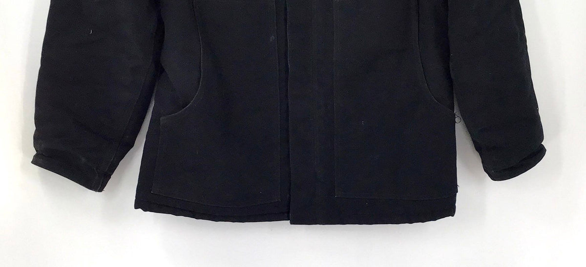 Carhartt Men's Black C003 Full Zip Jacket - Size M