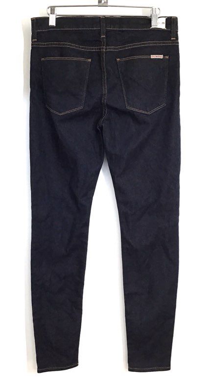 Hudson Women's Nico Mid-Rise Super Skinny Jeans Dark Wash Chelsea 29
