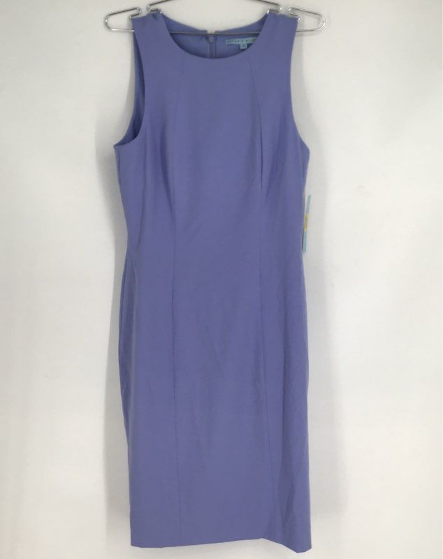 NWT Antonio Melani Women&#39;s Periwinkle Sleeveless Sheath Dress - Size 6