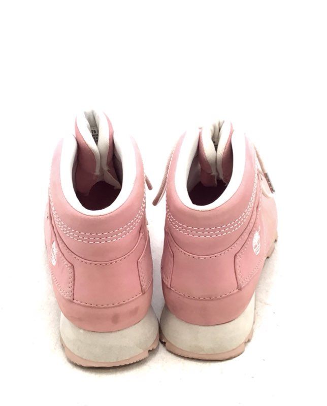 Timberlands Women&#39;s Pink Ankle Boots - Size 6M