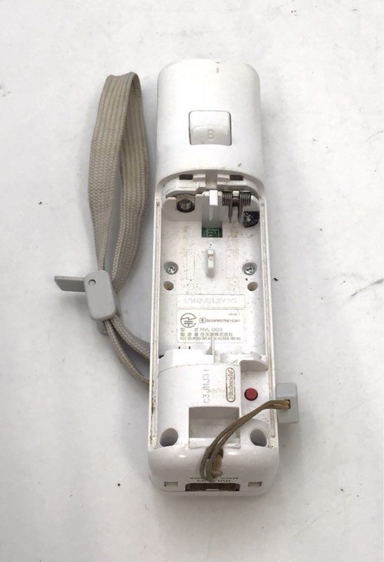 Nintendo Wii Remote Lot 3 Black White MotionPlus INSIDE & Sensor Bar OEM