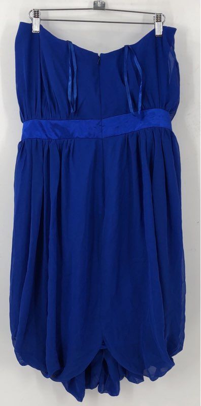 NWT Cache Women's Blue Strapless A-Line Dress - Size 6