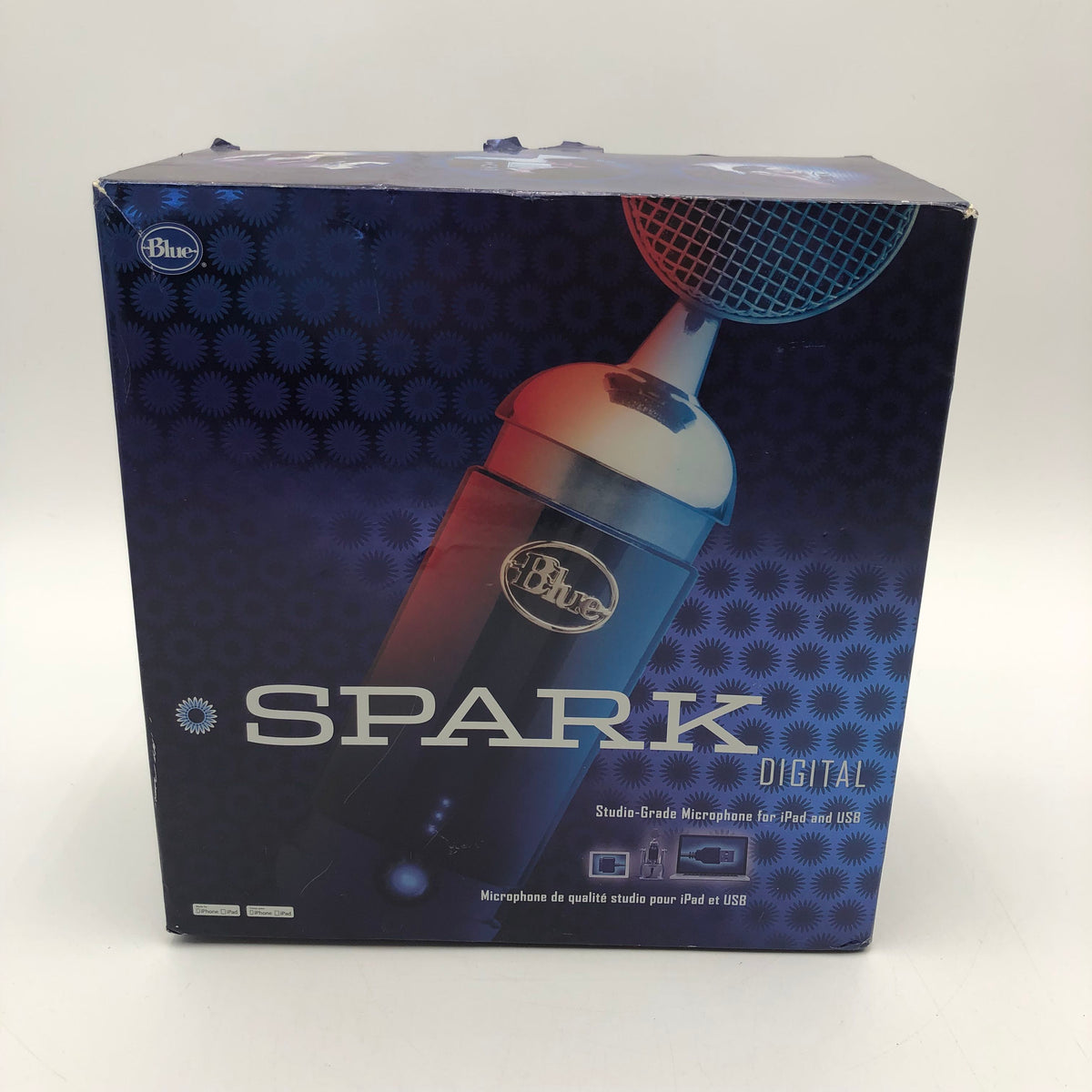 Blue Spark Digital Studio Condenser USB Microphone with Box