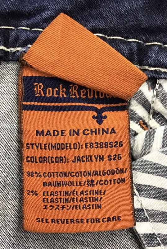 Rock Revival Women's Blue Jacklyn Denim Skinny Jeans - Size 26