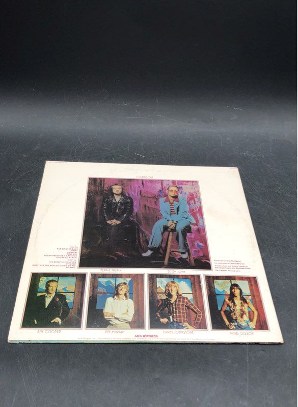 Caribou Elton John Tumbleweed Connection Vinyl Records Lot Of 2