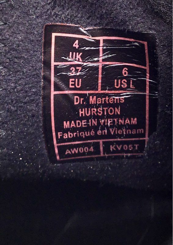 Dr. Martens Women's Hurston Cherry Red Chelsea Boots - Size 6