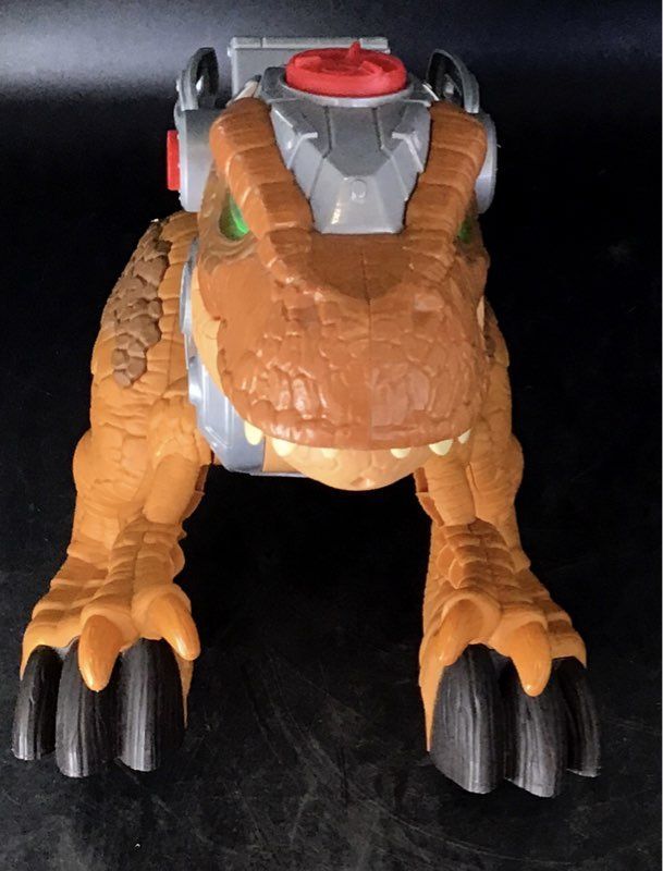 Brown Robot Armor Dinosaur Action Figure