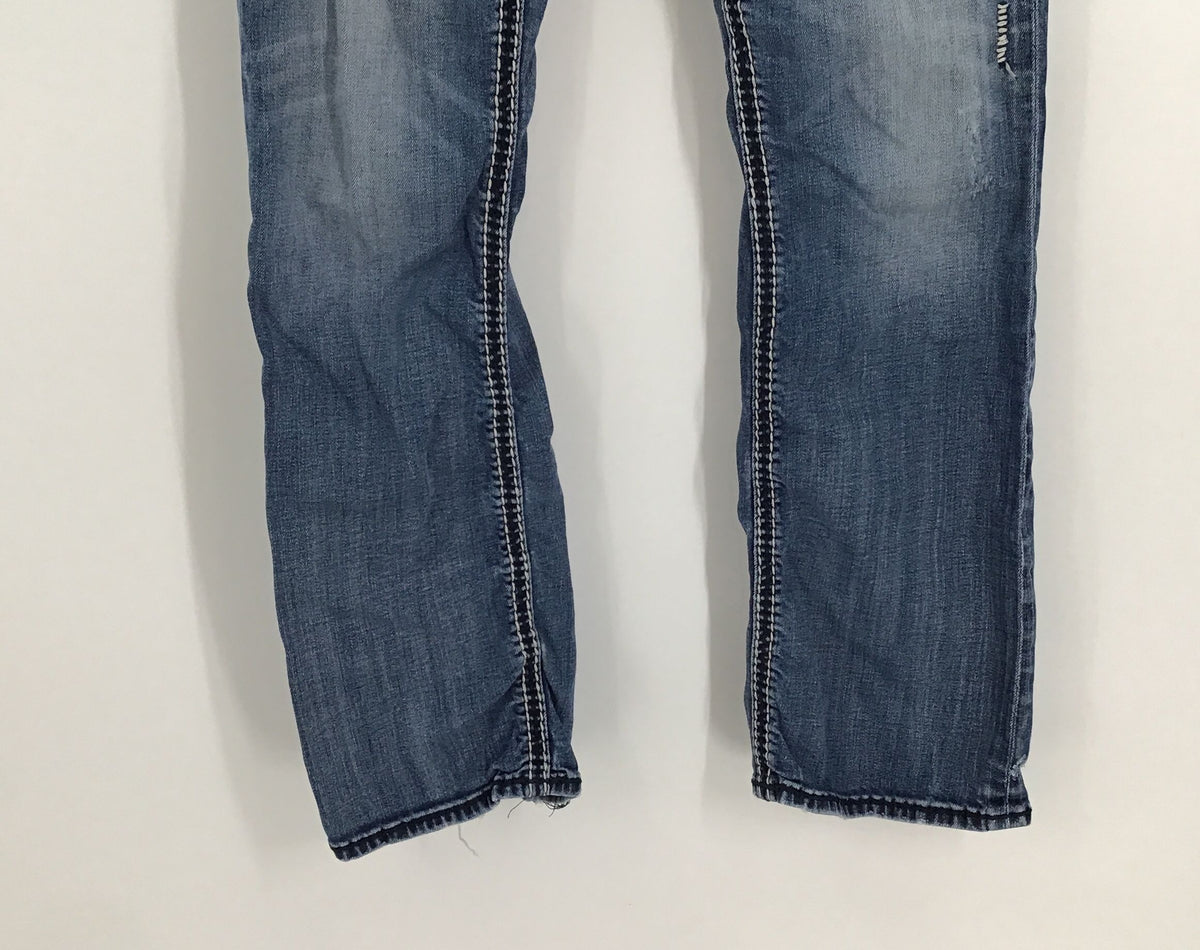 Rock Revival Women&#39;s Blue Charlotte Easy Bootcut Jeans - Size 30