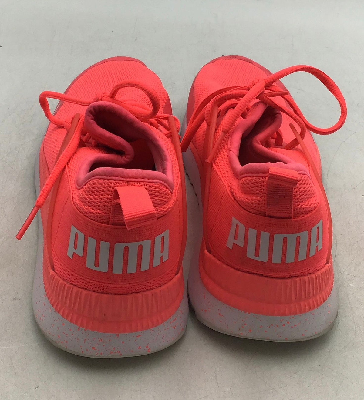 Puma Women&#39;s Pacer Next Cage 371823-01 Pink Lace Up Athletic Shoes - Size 8.5