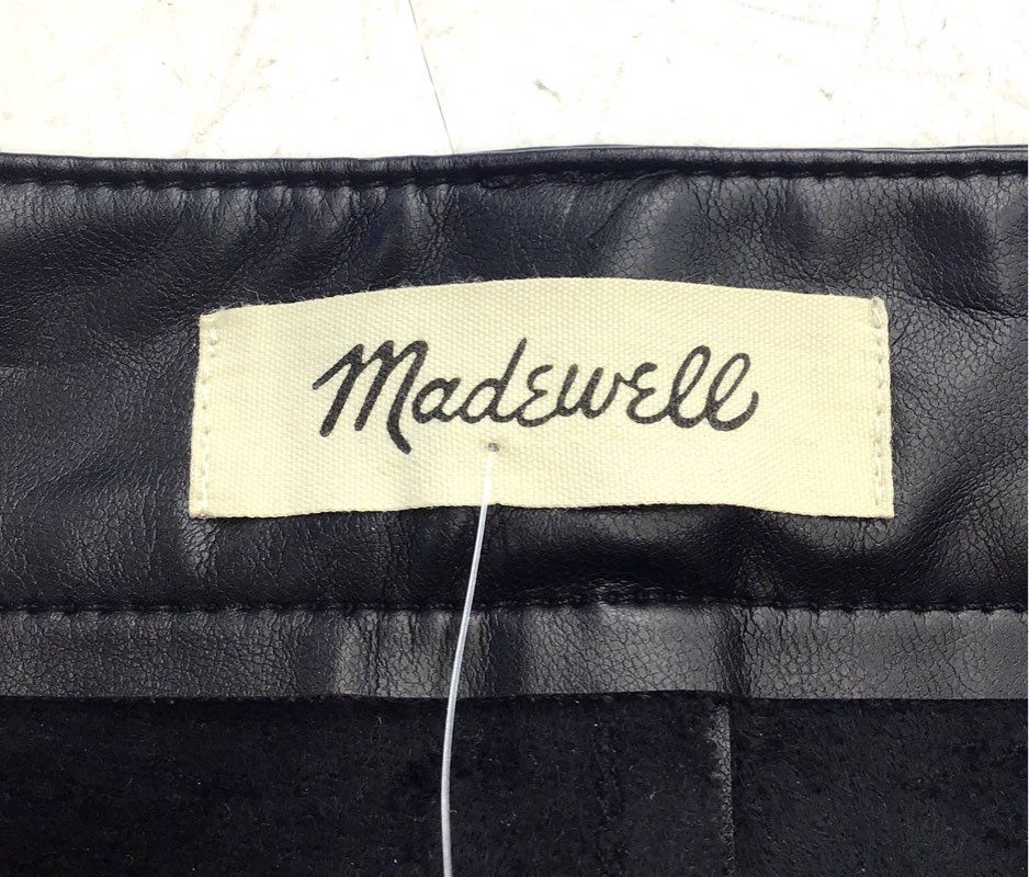 NWT Madewell Women's Black The Perfect Vintage Straight Dress Pants - Size 32
