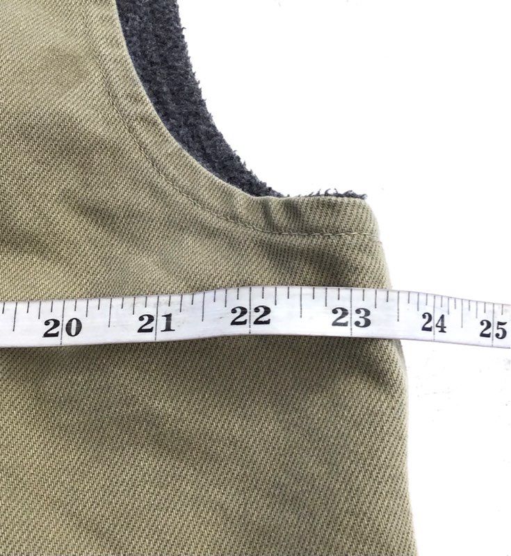 Y2K 2000s Carhartt Men's Tan V19 Duck Canvas Vest - Size L