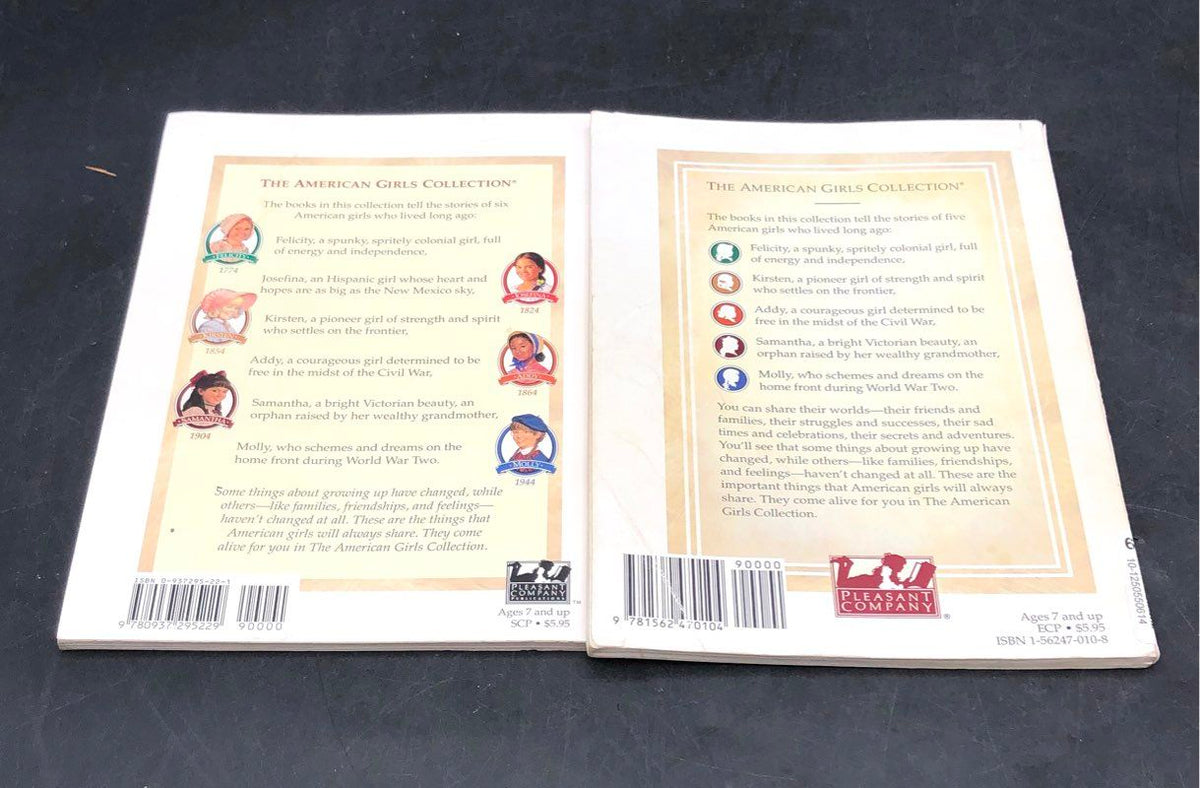 American Girl Book Lot 6 Pieces Samantha Felicity Julie Caroline Lanie Isabelle