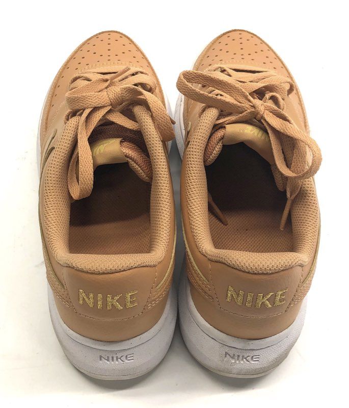 Nike Court Vision Alta LTR Vachetta Tan Women's Platform Sneakers Size 9