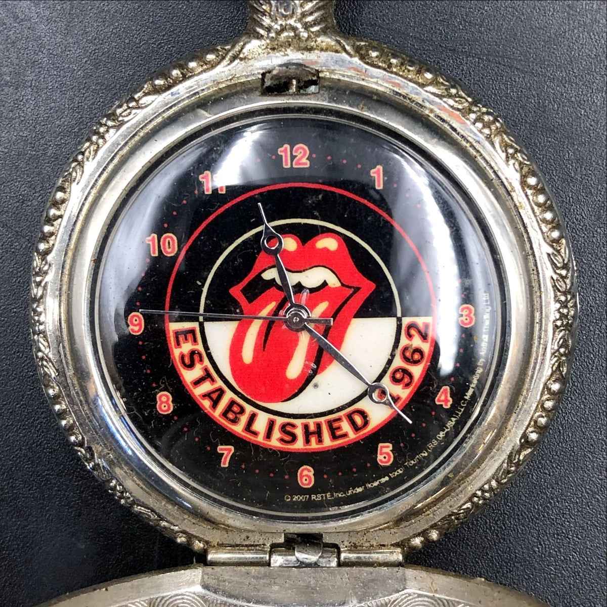 RARE Vintage 1997 The Rolling Stones "Bridges to Babylon" Tour Pocket Watch