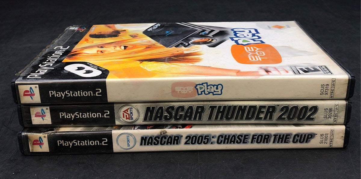 Guitar Hero Test Drive NASCAR 9 PlayStation 2 PS2 Game Lot
