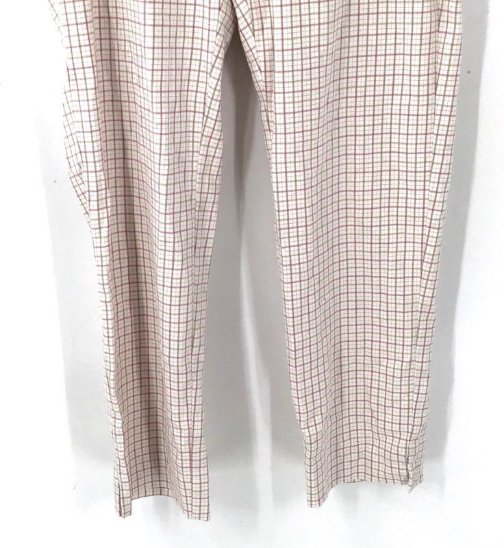 NWT J.Jill Women's Multicolor Plaid Trouser Pant - Size 18T