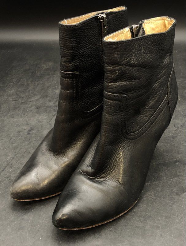 Frye Women's Reina Black Ankle Boots - Size 6.5