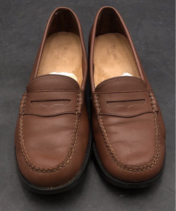 G.H. Bass Weejuns Kathleen Brown Leather Penny Loafers Women's Size 7 M