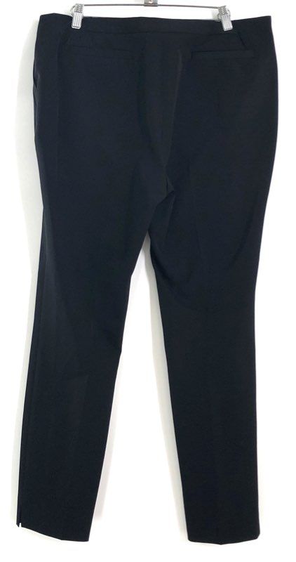 Ted Baker Women's Navy Clandet Tapered Stretch Dress Pants Trousers Sz 4