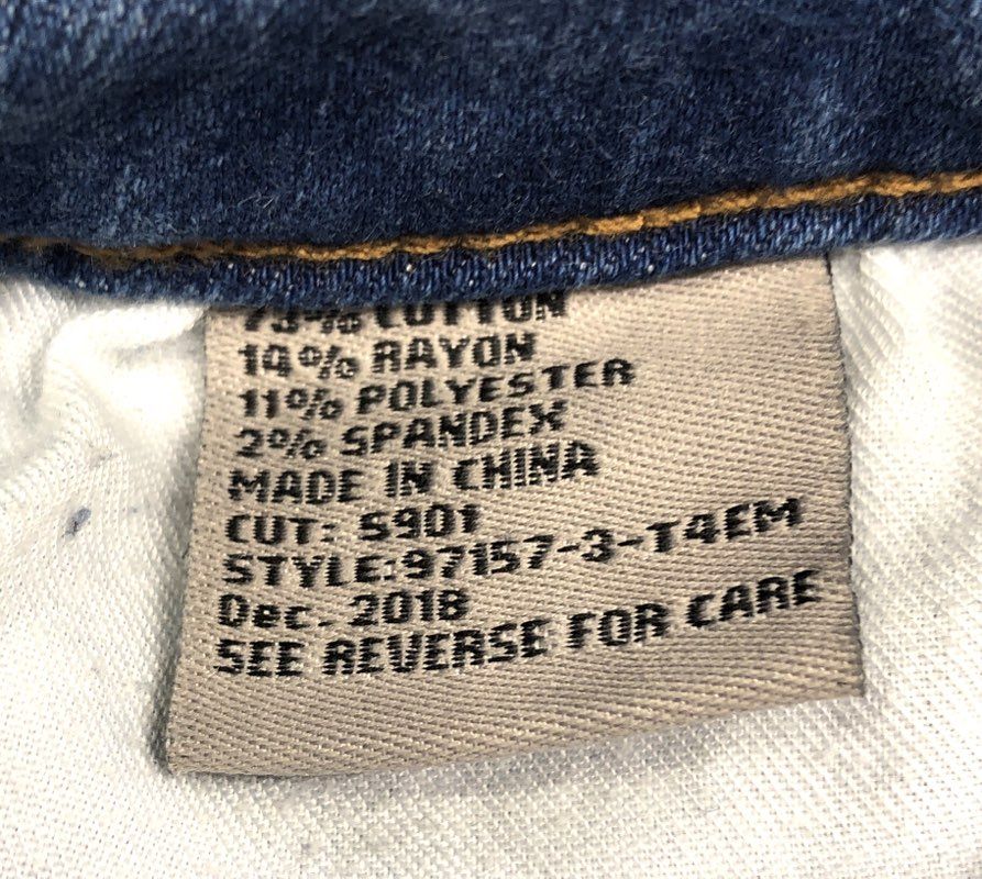 Tractr Women's Blue Frayed Hem Distressed High Rise Stretch Jeans Size 2/26