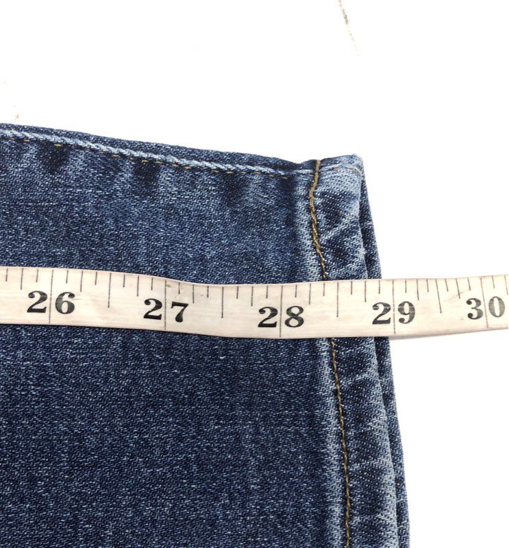 Madewell Women's Blue Curvy High-Rise Skinny Denim Jeans Sz 25