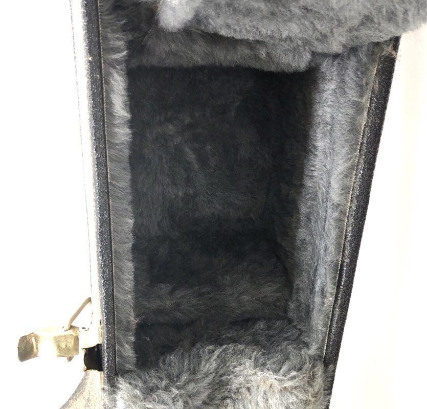 Hardshell Guitar Case for Acoustic Dreadnought Guitar Black w/ Plush Interior