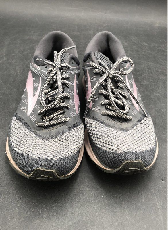 Brooks Women's Revel Black Gray Athletic Shoes - Size 8.5