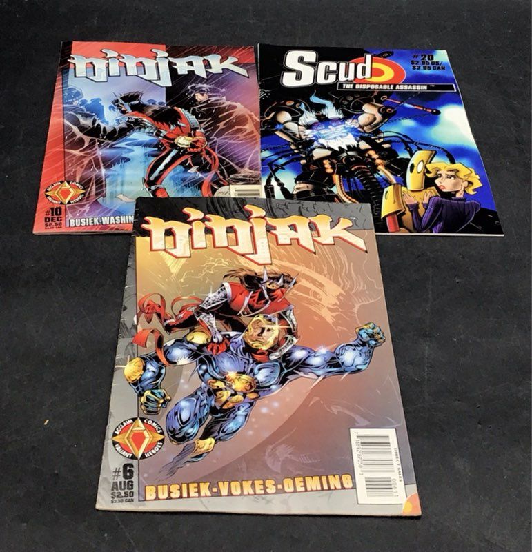Mixed Comic Book Lot 1990s Marvel Image Valiant Superhero Approximately 25