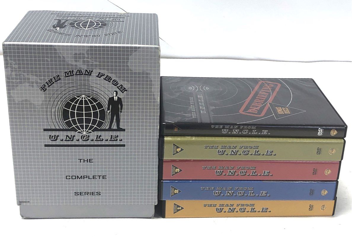 The Man From UNCLE Complete Series DVD Box Set All Seasons + Bonus Discs