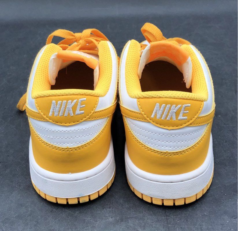 Nike Dunk Low Laser Orange White Women's Sneakers Size 7