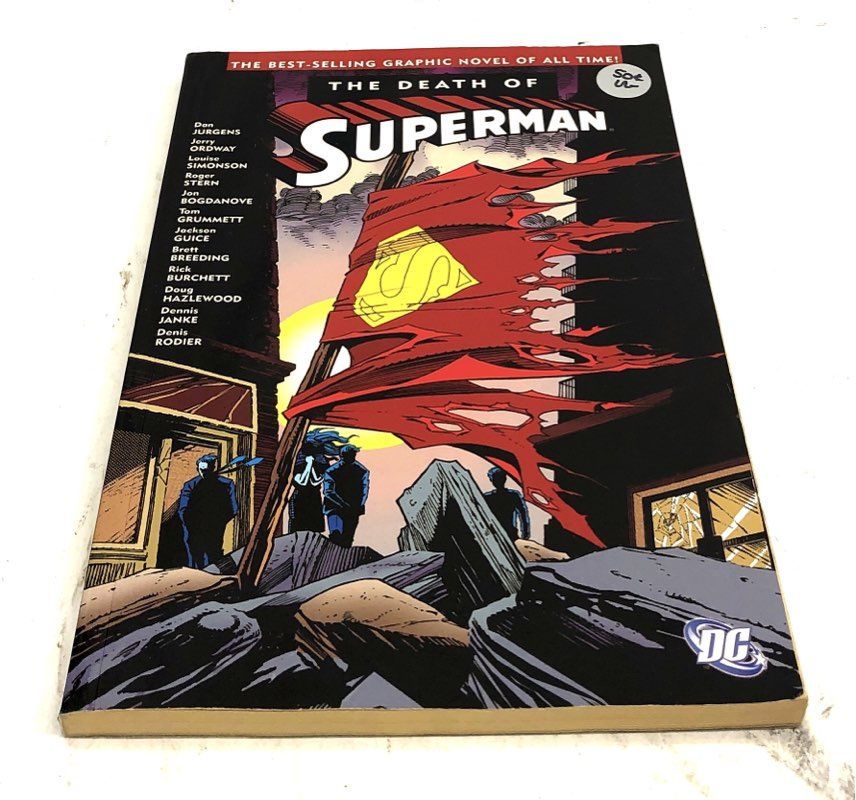 DC Comics Graphic Novel & Comic Lot Death of Superman Infinite Crisis 6 Items