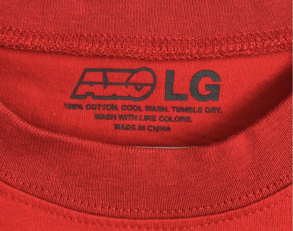 Axo Men's Red Graphic Motocross Racing Short Sleeve Cotton T-Shirt Size L