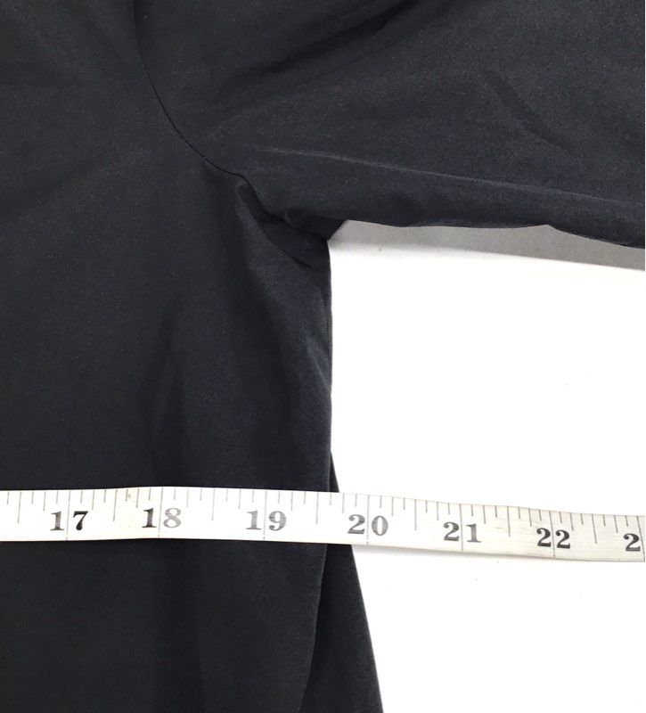 Adrienne Vittadini Women's Petites Black Full Zip Lightweight Jacket Parka Sz S