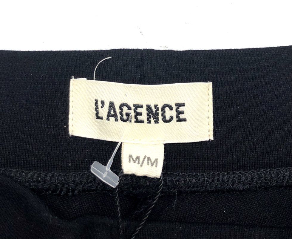 L'Agence Women's NWT Talise High Rise Pull On Skinny Pants Black Size M