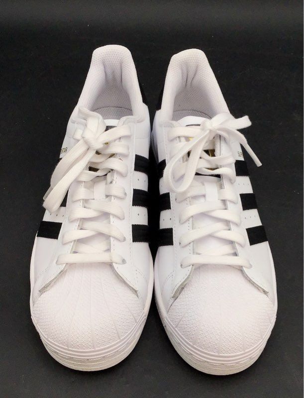 Adidas Men's Originals Superstar White Athletic Shoes - Size 7.5