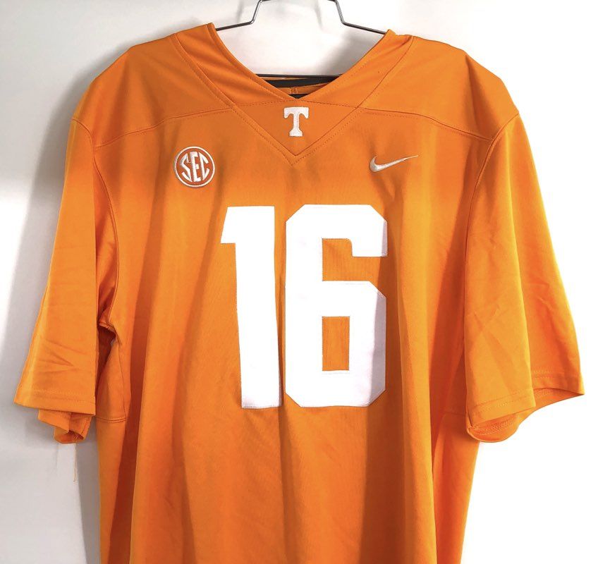 Nike Men's Tennessee Volunteers Peyton Manning #16 SEC Football Jersey Orange M