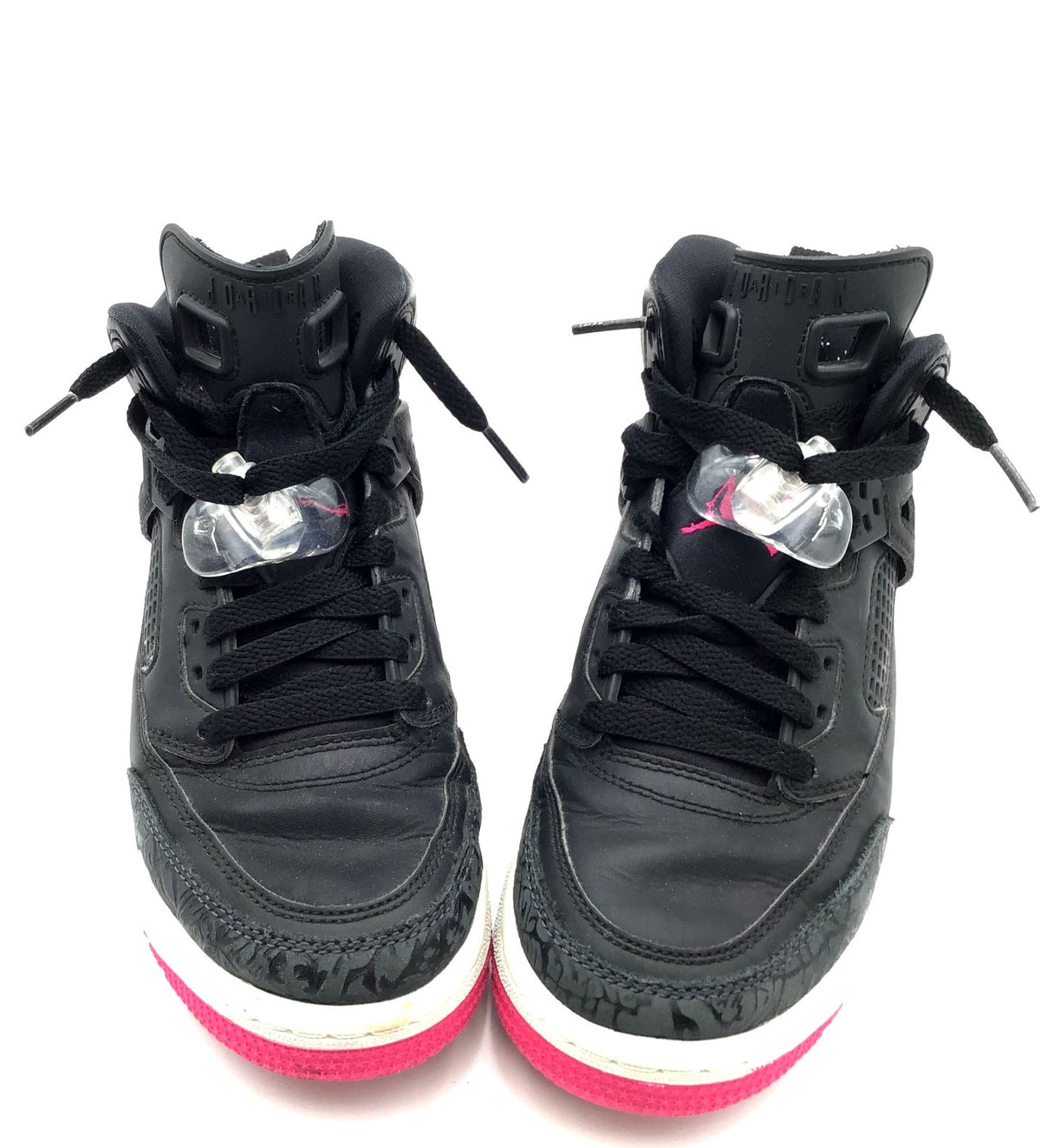 Nike Air Jordan Girl&#39;s &#39;Spizike Deadly Pink&#39; GS Sneakers-Size: 5Y (+COA)