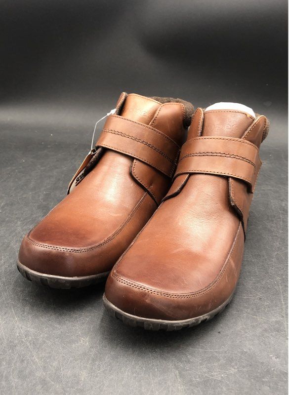 Propet Women's Brown Leather Ankle Boots - Size 10 M