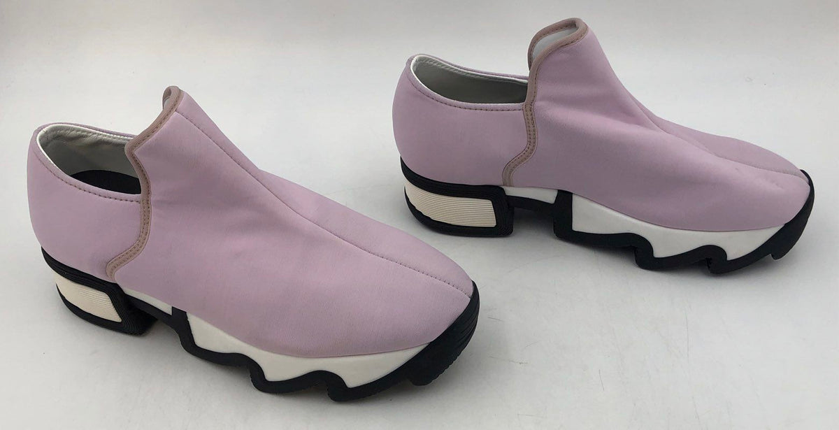 iRi NYC WES 1 Lavender Neoprene Chunky Sole Sneaker Bootie Women's Size 39